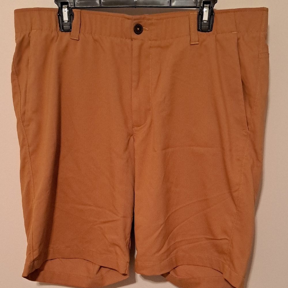 NWOT. Under Armour Men's Flat Front Shorts.  Size 38.